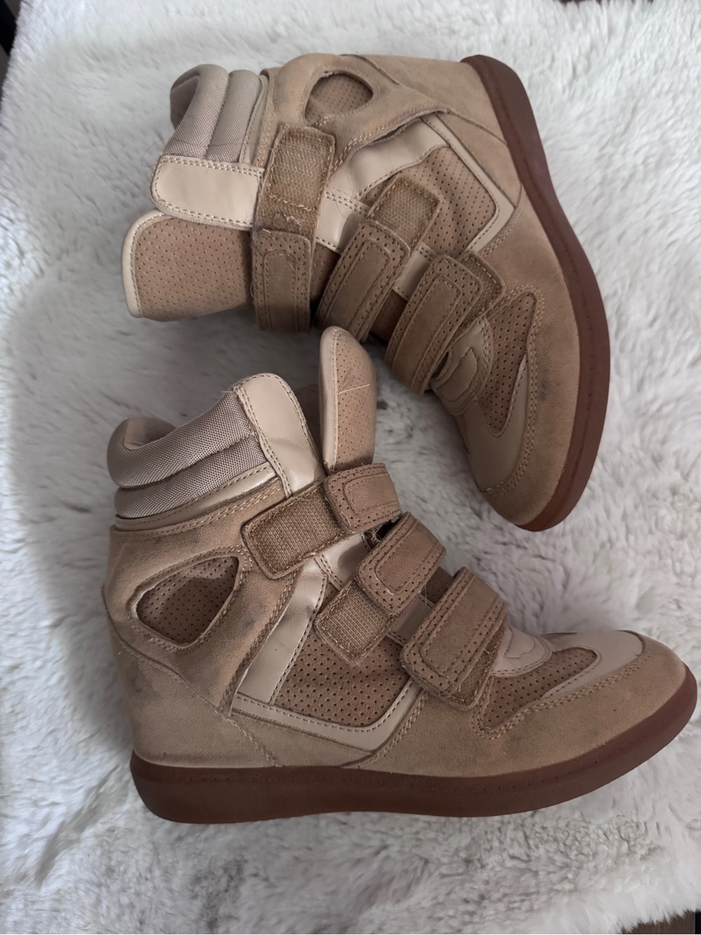 ALDO Wedge Sneakers Y2K 2000s Size 7.5